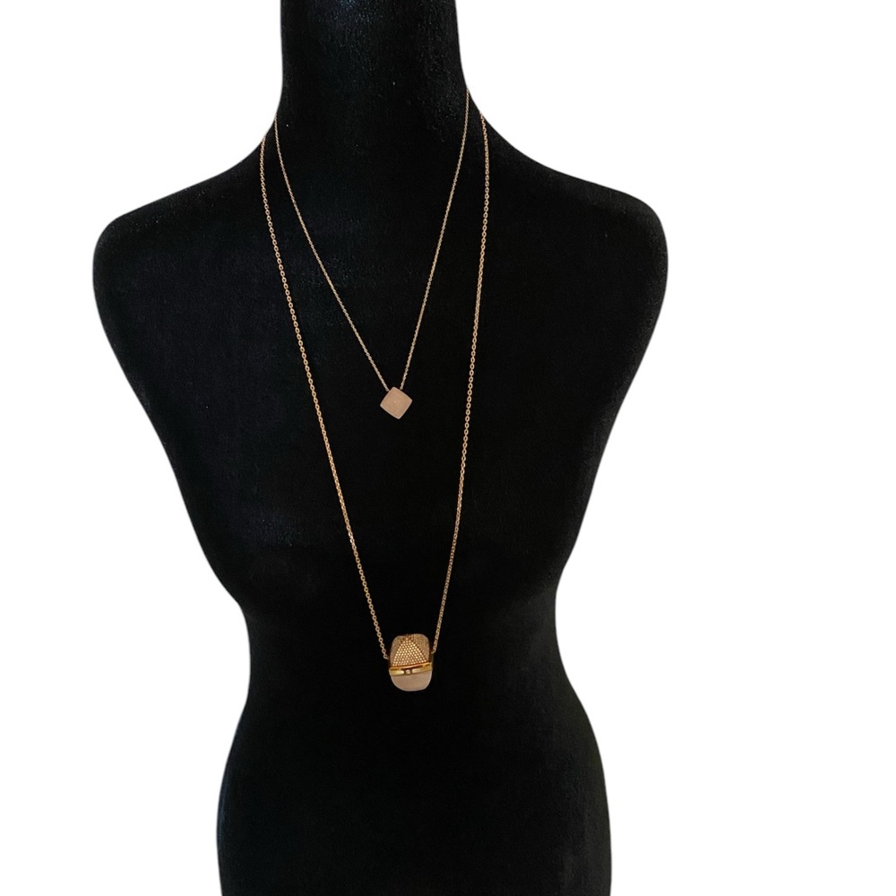 Michael Kors Elegant Gold Necklace Set